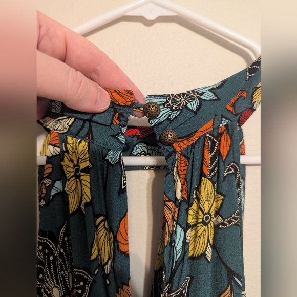 Anthropologie Geneva Halter Wide-Leg Jumpsuit - Picture 10 of 14